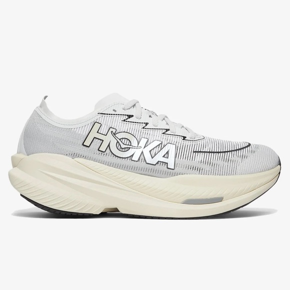 Hoka One One Other - NWT Hoka Mach X 2 U Unisex in White / Cosmic Grey Sneakers Running Shoes NEW